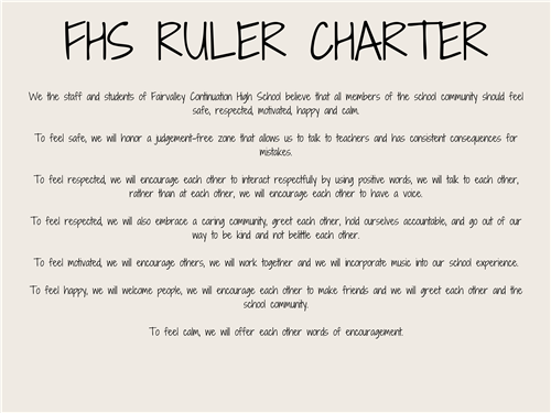 FHS Charter